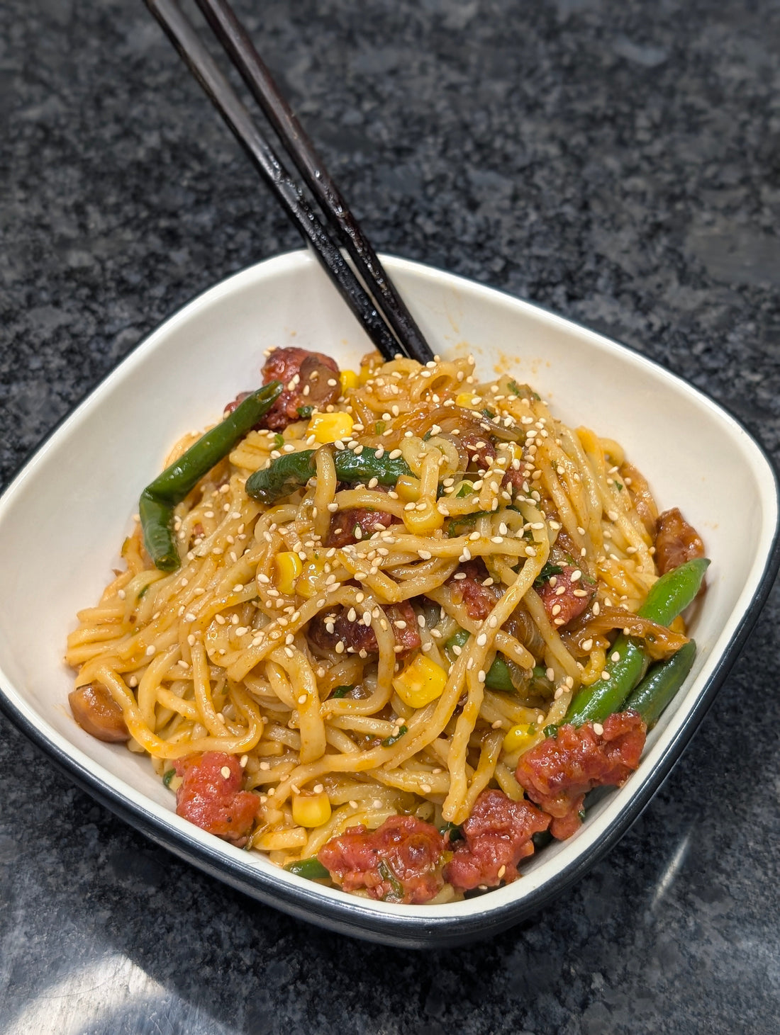 Garlic Confit Chili Oil Noodles