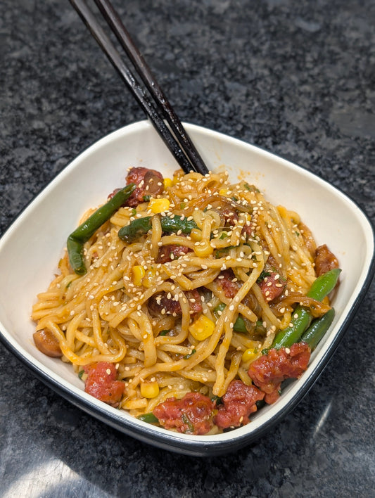Garlic Confit Chili Oil Noodles