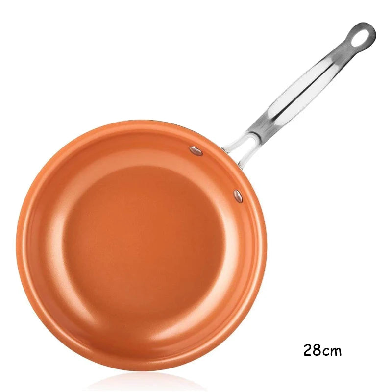 Nonstick Frying Pan with Ceramic Titanium Coating - Willow & Wisk