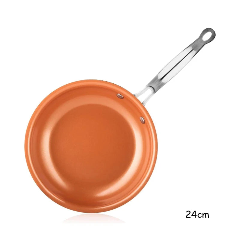 Nonstick Frying Pan with Ceramic Titanium Coating - Willow & Wisk