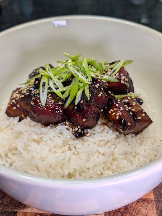 Lunar New Year Braised Pork Belly (Hong Shao Rou Style)