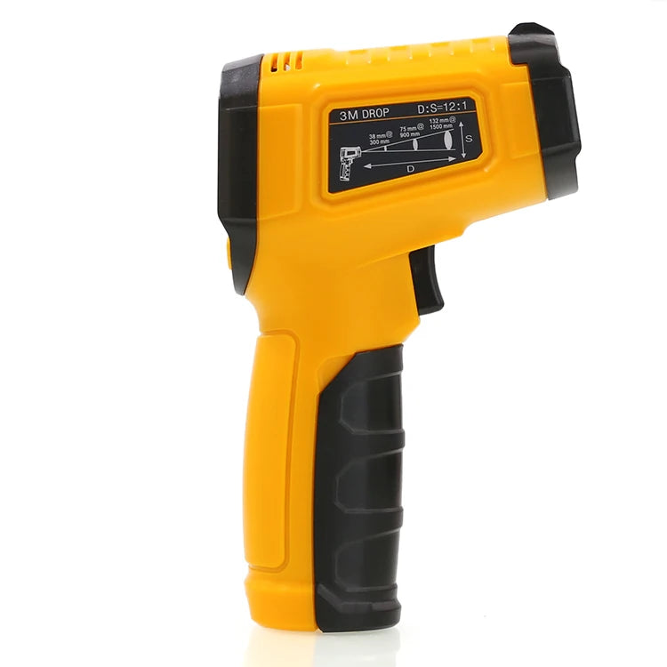 Handheld Infrared Thermometer – High-Precision Non-Contact Temperature Gauge for Industrial and Kitchen Use - Willow & Wisk