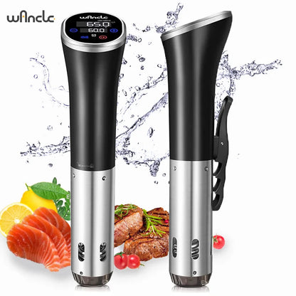 1100W Sous Vide Cooker – Precision Immersion Circulator with LCD Touch Display - Willow & Wisk