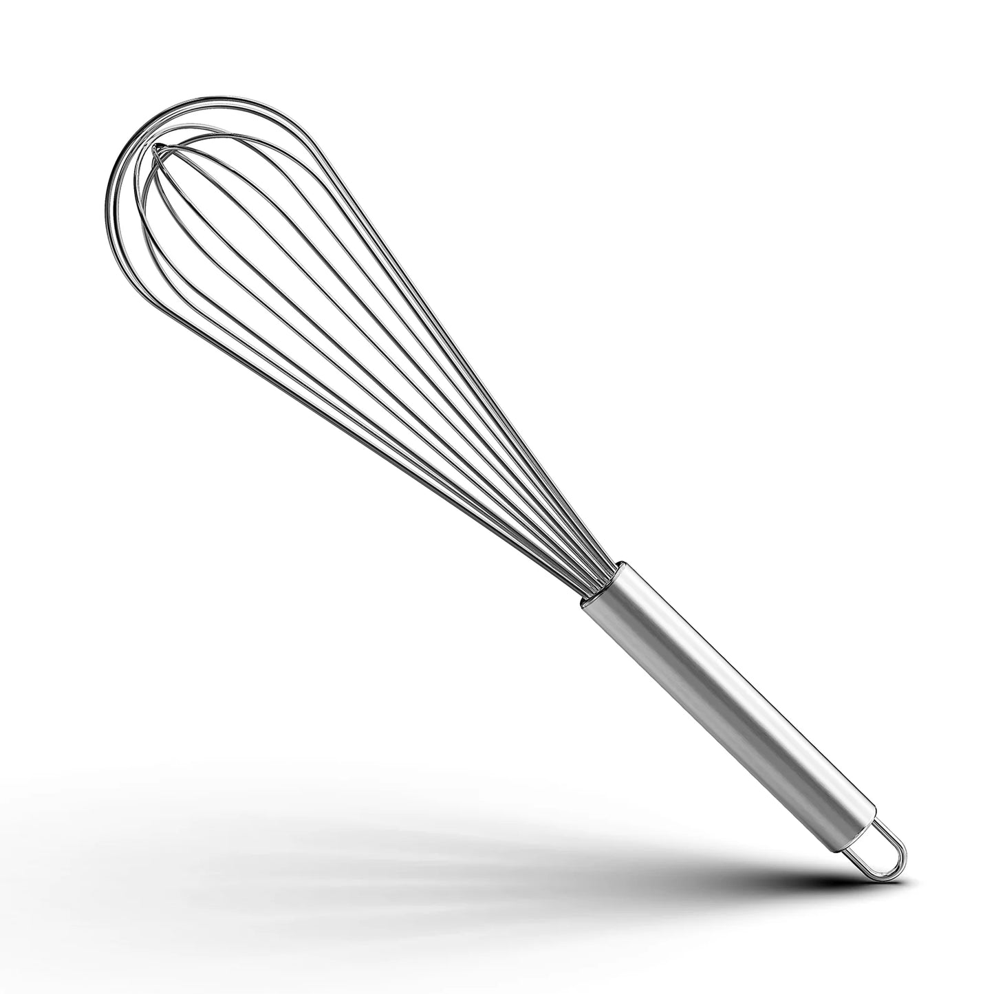 Premium Stainless Steel Balloon Whisk – Non-Stick Wire Whisk for Baking and Cooking (8", 10", 12") - Willow & Wisk