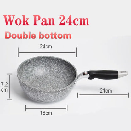 Durable Non-Stick Stone Frying Pan – Premium Ceramic Skillet for Healthy & Effortless Cooking - Willow & Wisk