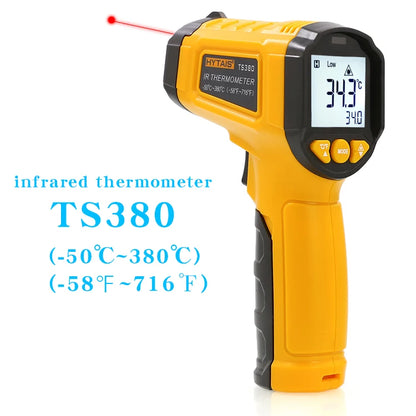 Handheld Infrared Thermometer – High-Precision Non-Contact Temperature Gauge for Industrial and Kitchen Use - Willow & Wisk