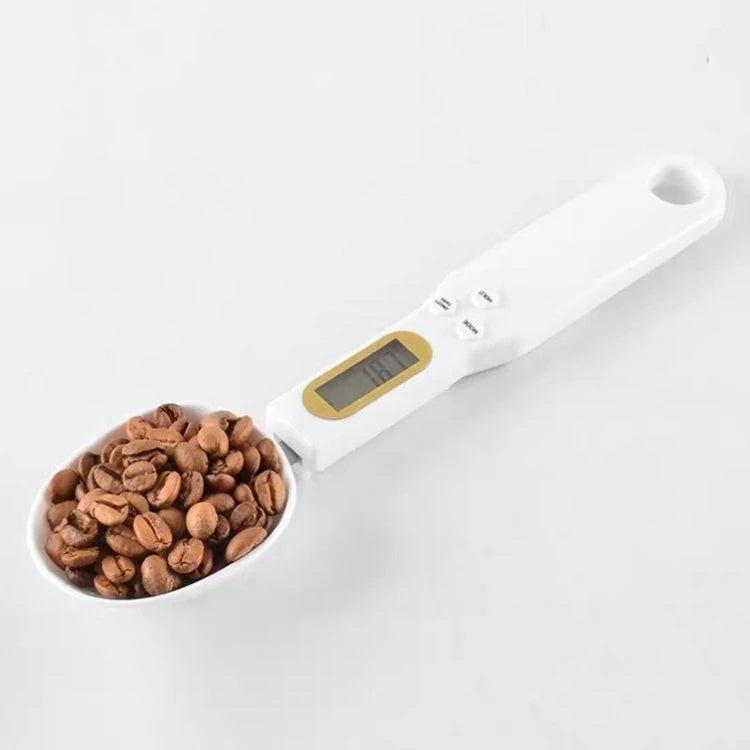 Digital Weighing Spoon Scale – Electronic Measuring Tool for Baking, Coffee, and Cooking - Willow & Wisk