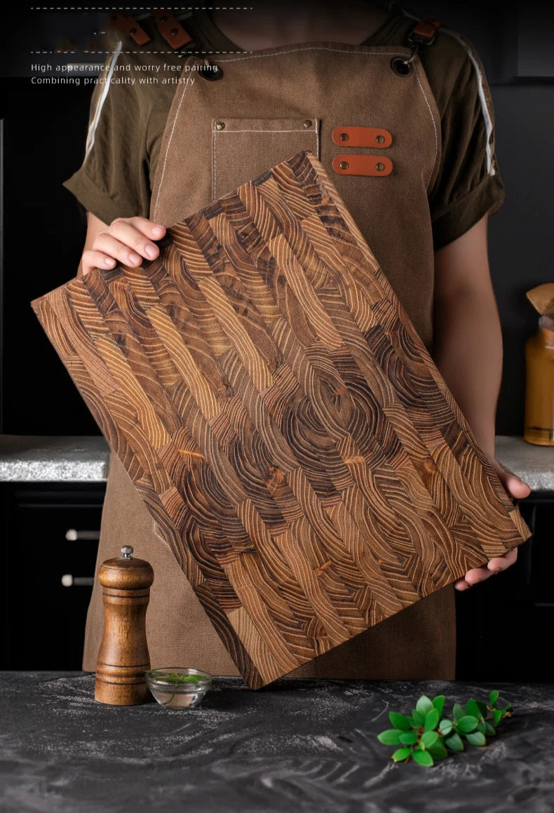 Premium Teak Wood Cutting Board – Large, Durable, and Professional Grade for Home Kitchens - Willow & Wisk