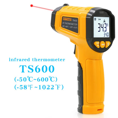 Handheld Infrared Thermometer – High-Precision Non-Contact Temperature Gauge for Industrial and Kitchen Use - Willow & Wisk