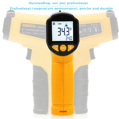 Handheld Infrared Thermometer – High-Precision Non-Contact Temperature Gauge for Industrial and Kitchen Use - Willow & Wisk