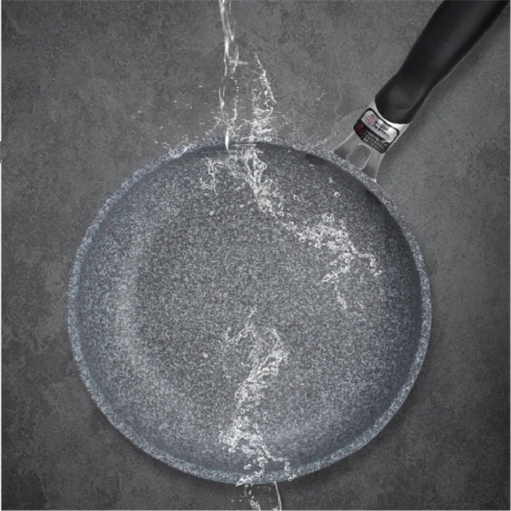 Durable Non-Stick Stone Frying Pan – Premium Ceramic Skillet for Healthy & Effortless Cooking - Willow & Wisk